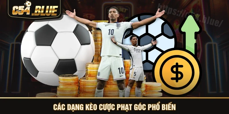 Các dạng kèo cược phạt góc phổ biến Các dạng kèo cược phạt góc phổ biến